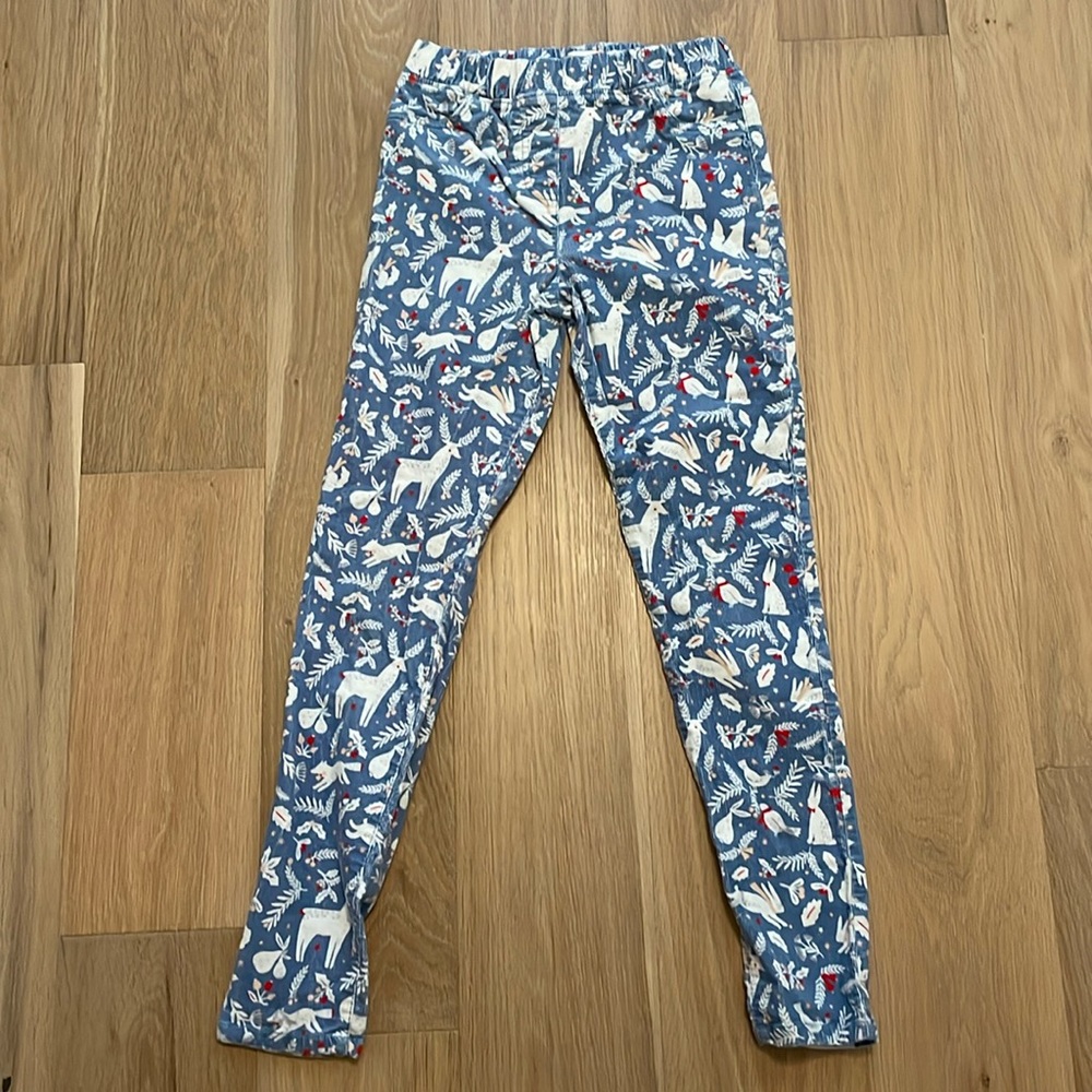 Cutest animal print corduroy pants Mini Boden size 14